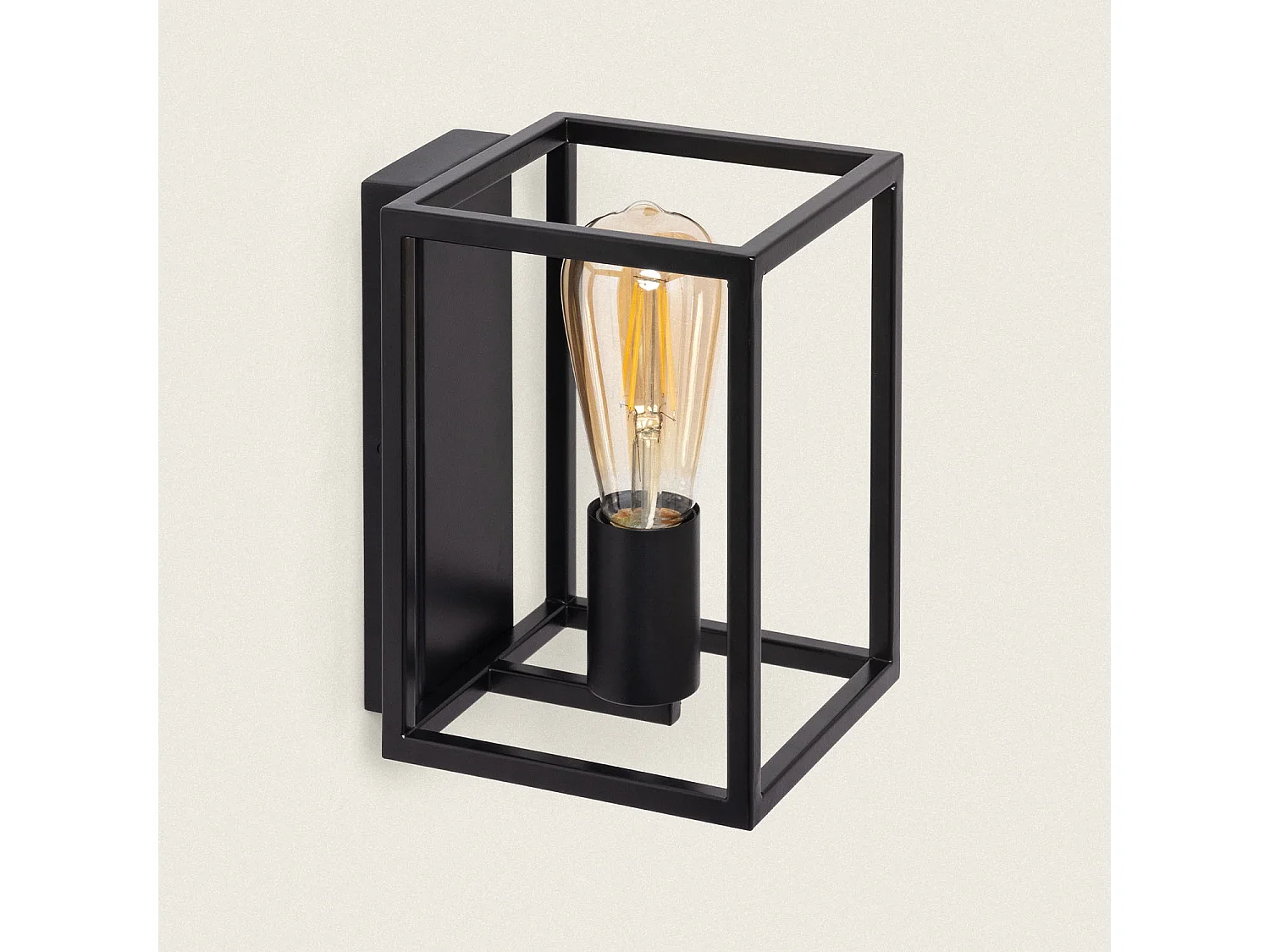 Applique Murale Edit Crate Edit Crate Noire Noir