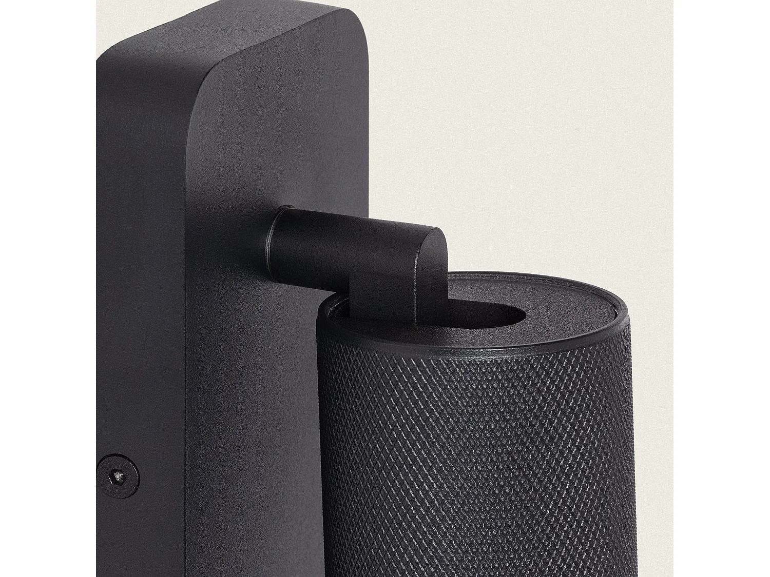 Aplique de Pared Aluminio Breixo Negro