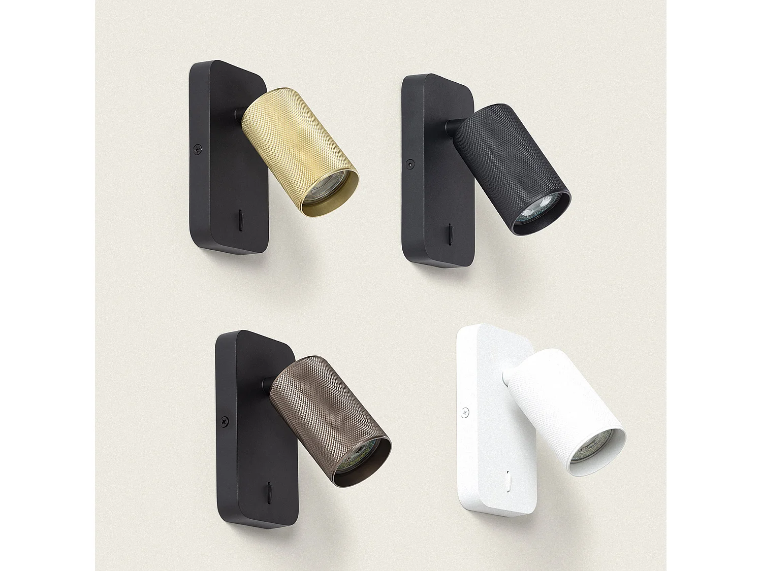 Applique Murale Aluminium Breixo Noir