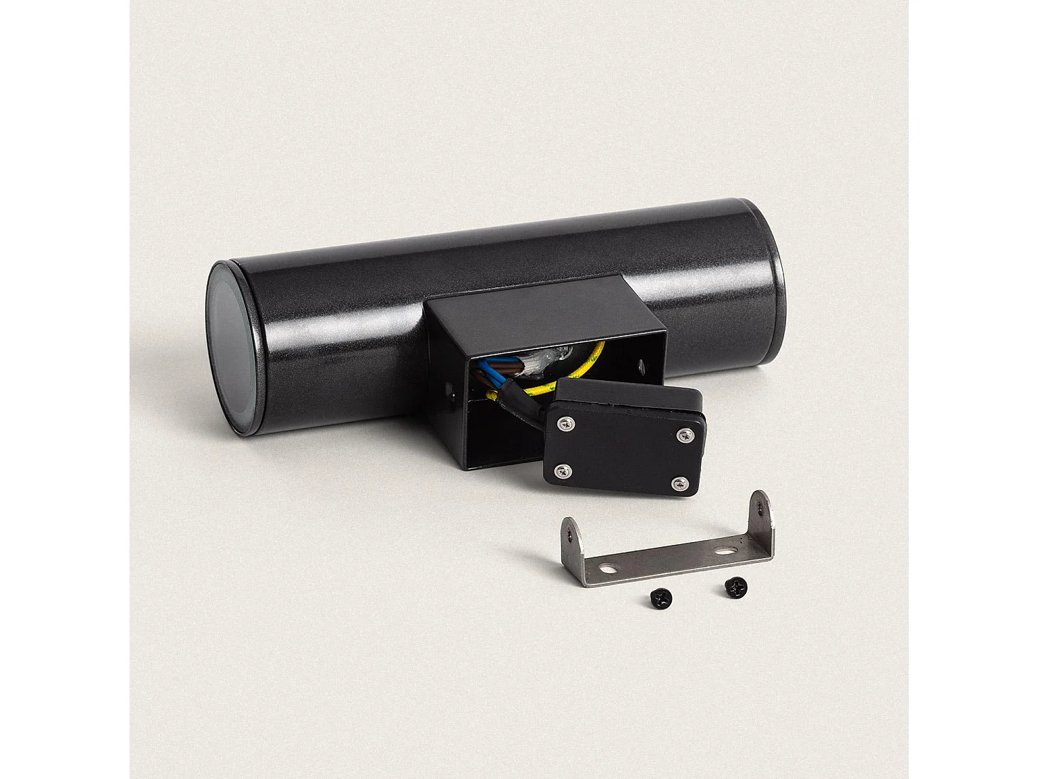 Applique da Parete per Esterni Doppia Luce Pimlico Antracite Antracite