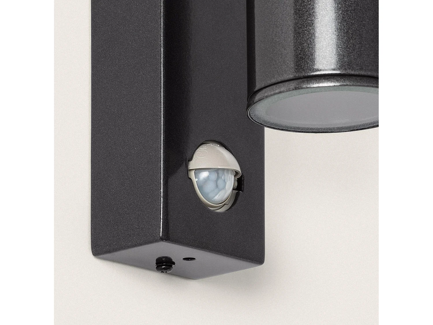 Aplique de Pared Exterior Acero Inoxidable con Sensor PIR Pimlico Antracita