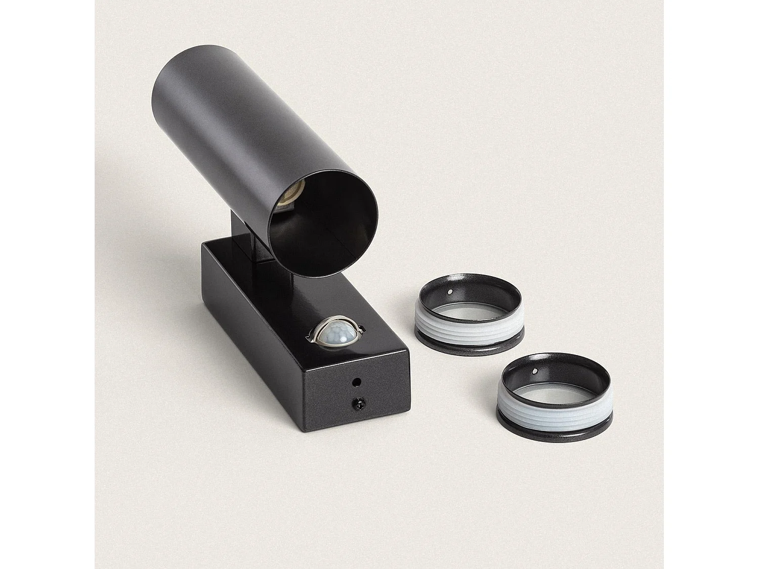 Applique Murale Extérieure Acier Inoxydable avec capteur PIR Pimlico Anthracite