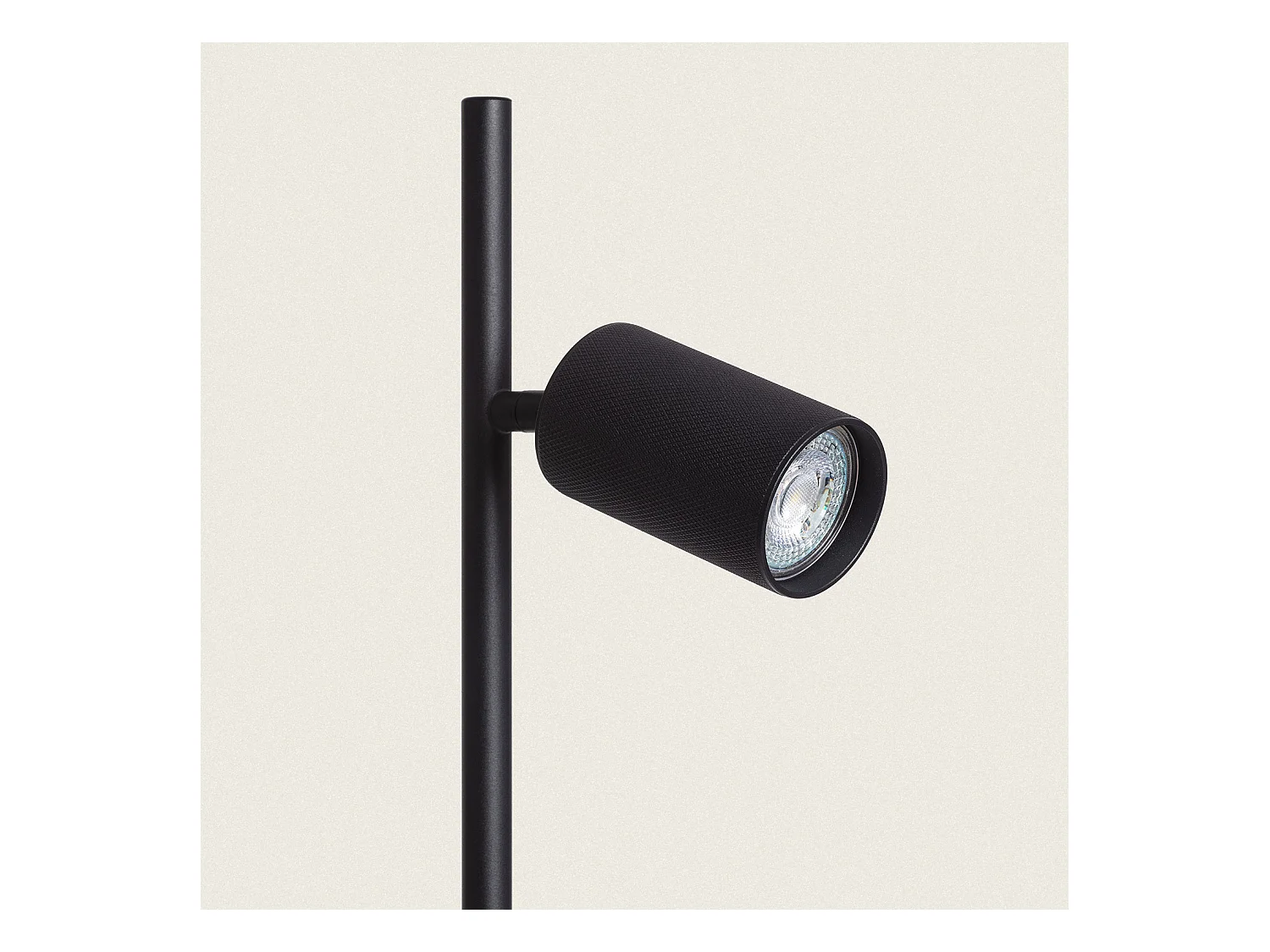 Lampadaire Aluminium Breixo Noir