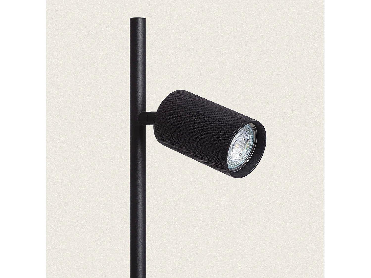 Lampadaire Aluminium Breixo Noir