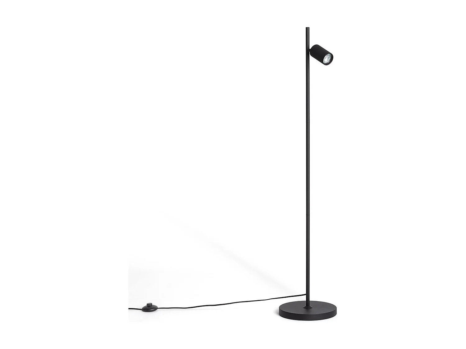 Lampadaire Aluminium Breixo Noir