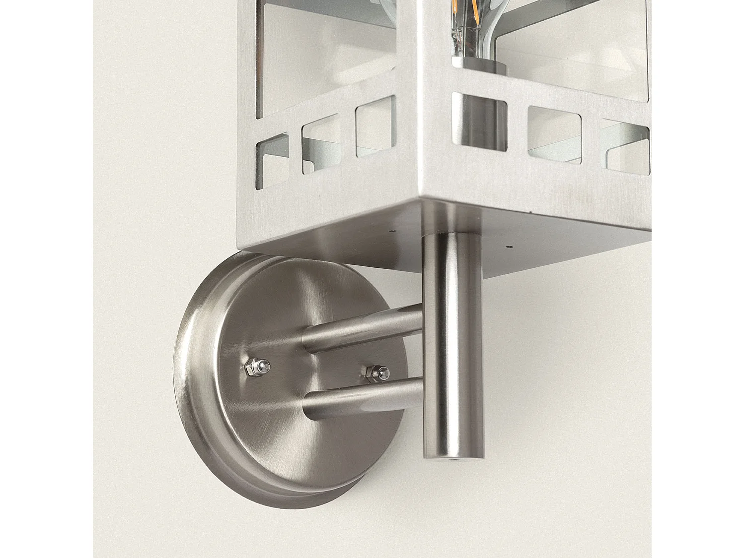 Applique Murale en Acier Inoxydable Idun Argent