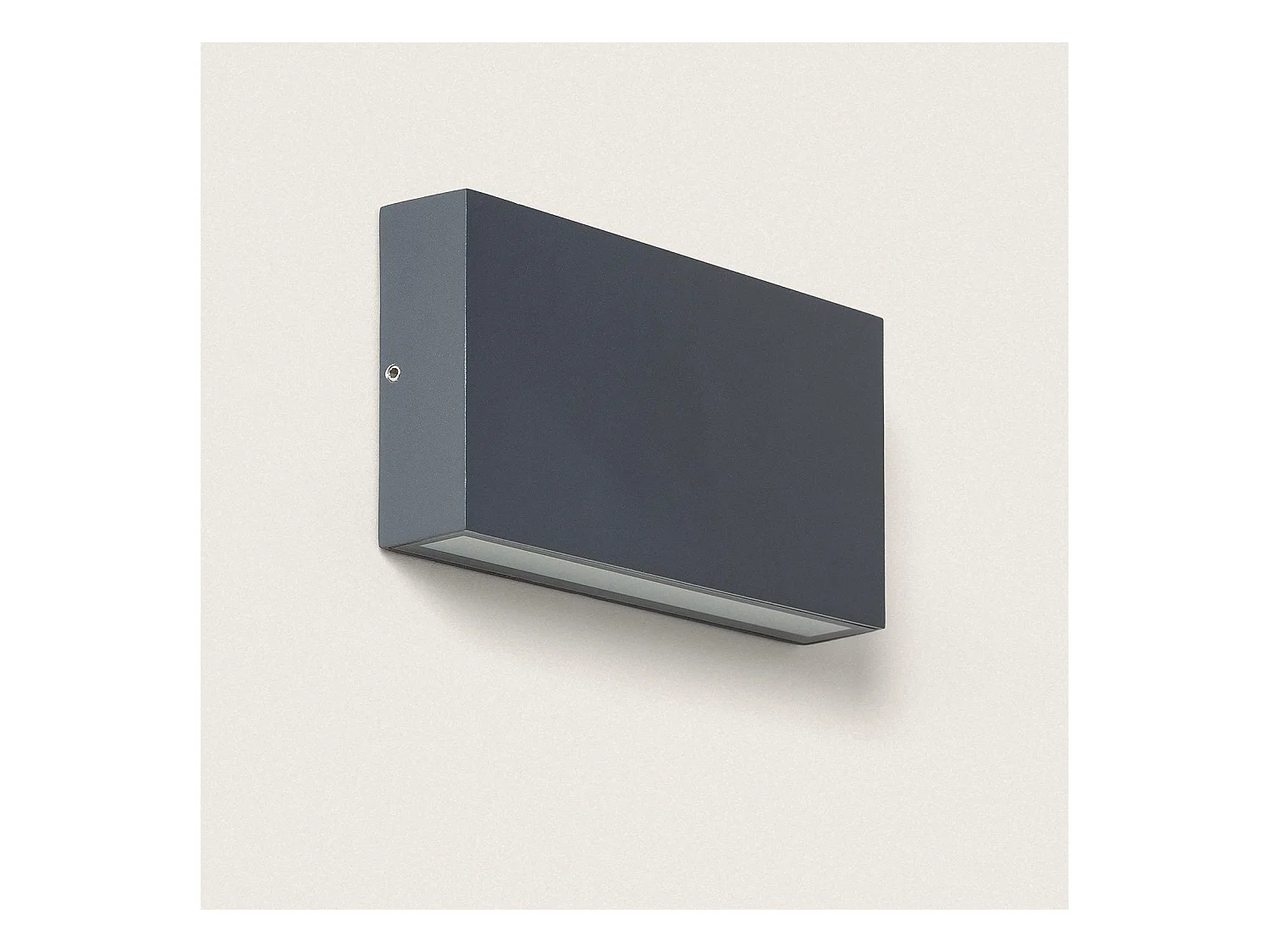 Aplique de Pared Exterior LED 10W Aluminio Iluminación Doble Cara CCT Seleccionable Brooky M Óxido