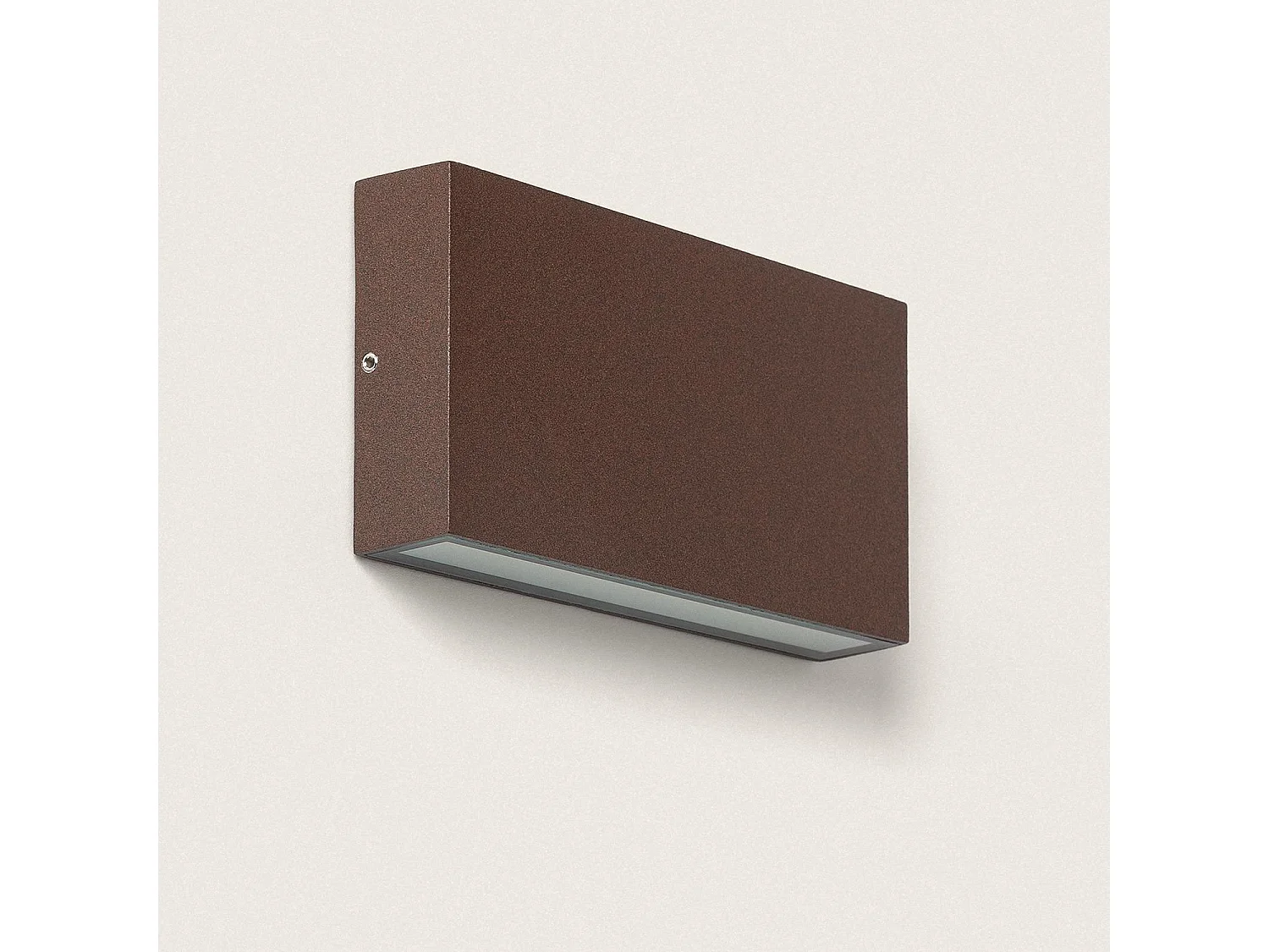 Applique Murale LED 10W Extérieure Aluminium Éclairage Double Face CCT Sélectionnable Brooky M Rouille