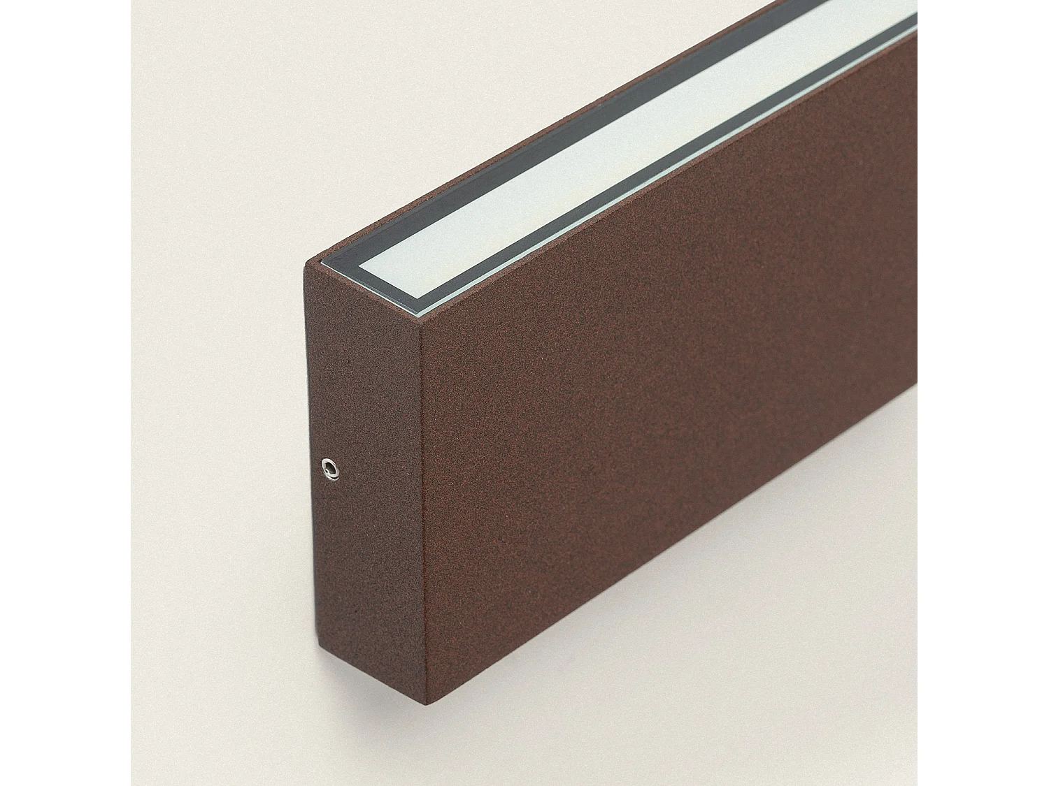 Applique Murale LED 10W Extérieure Aluminium Éclairage Double Face CCT Sélectionnable Brooky M Rouille