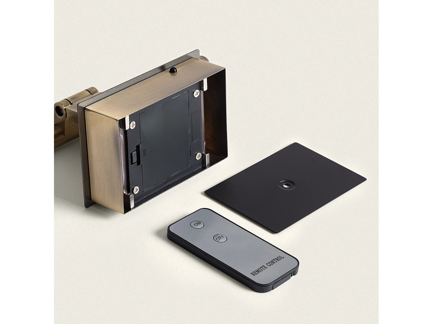 Applique pour Tableaux LED 1,7 W Slimlight avec Télécommande Laiton