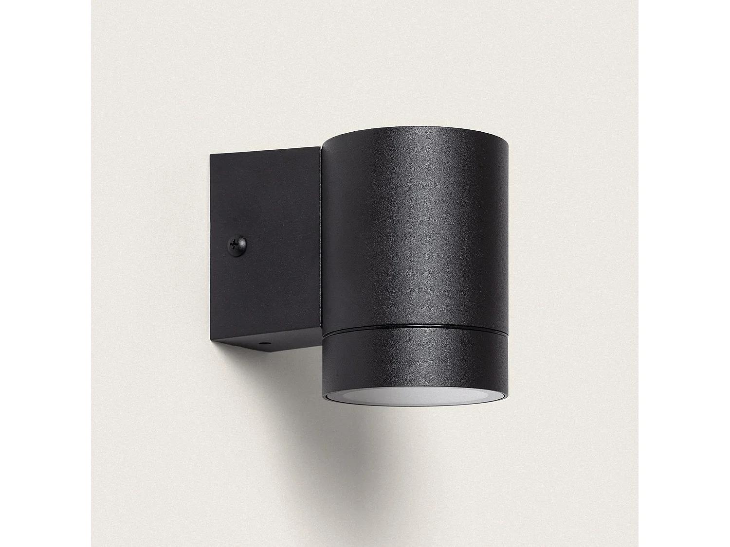 Applique Murale Extérieure Aluminium Noir Oakham Noir