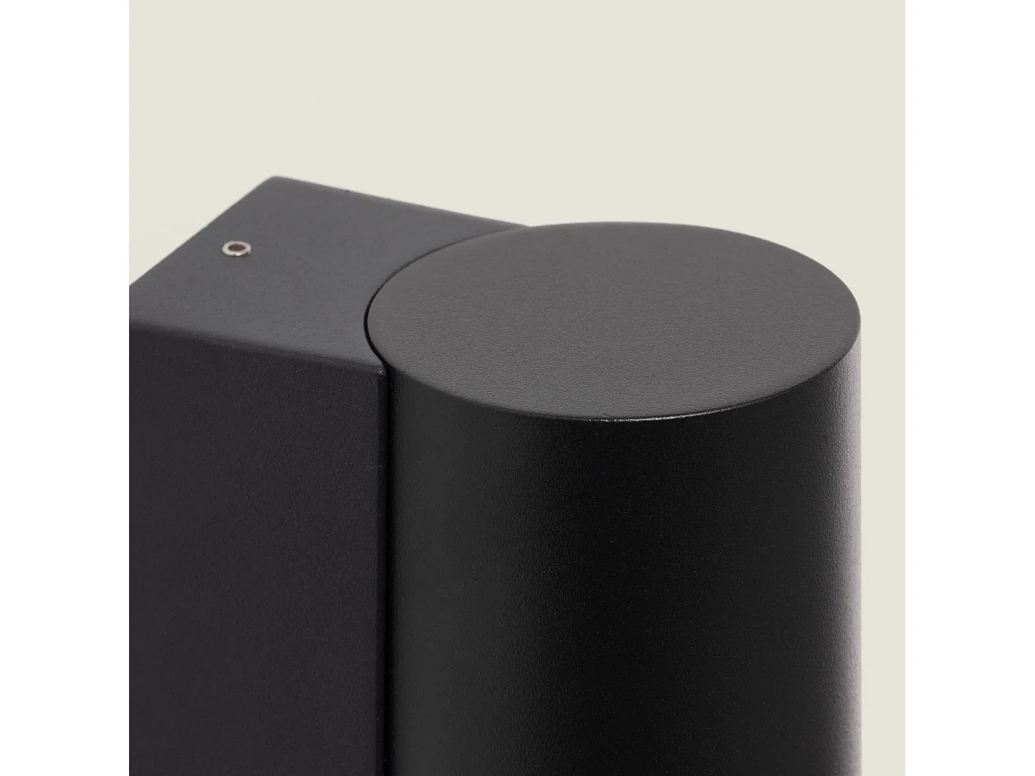 Aplique de Pared Exterior Aluminio Oakham Negro