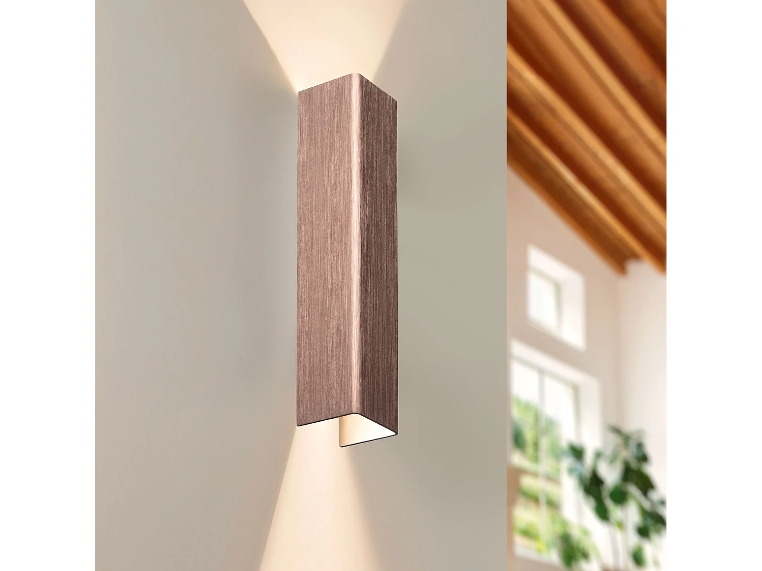 Applique Murale LED 12W Métal Columbus M Bronze