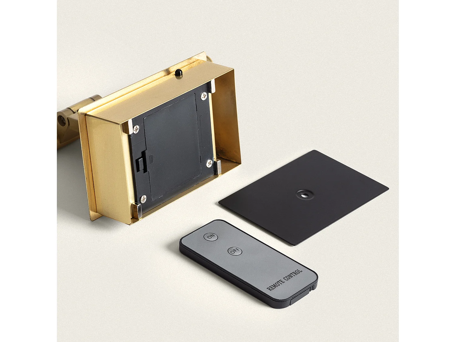 Aplique para Cuadros LED Slimlight con Mando Dorado