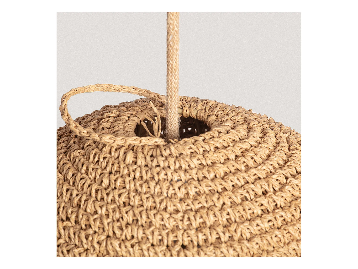 Suspension Rafia Behati ILUZZIA Textile naturel