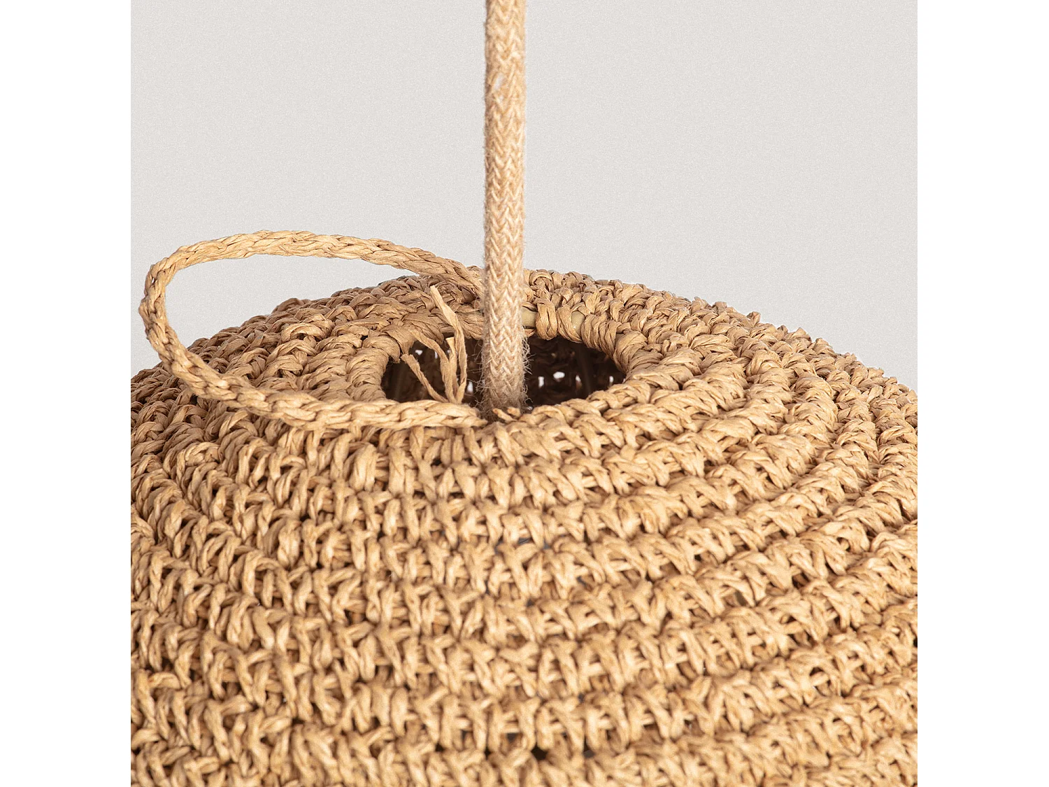 Suspension Rafia Behati ILUZZIA Textile naturel