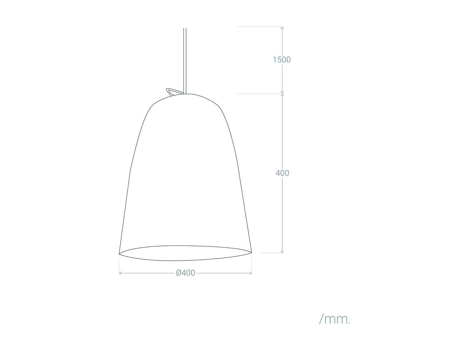 Suspension Rafia Behati ILUZZIA Textile naturel