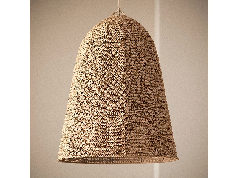 Suspension Rafia Behati ILUZZIA Textile naturel