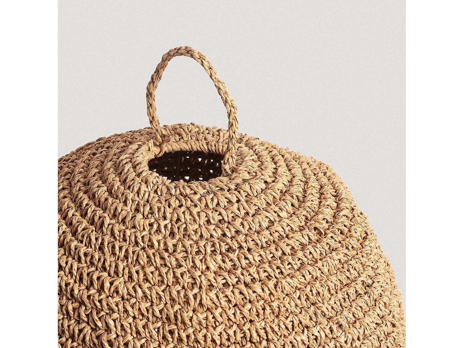 Abat-jour Suspension Rafia Behati ILUZZIA Naturel