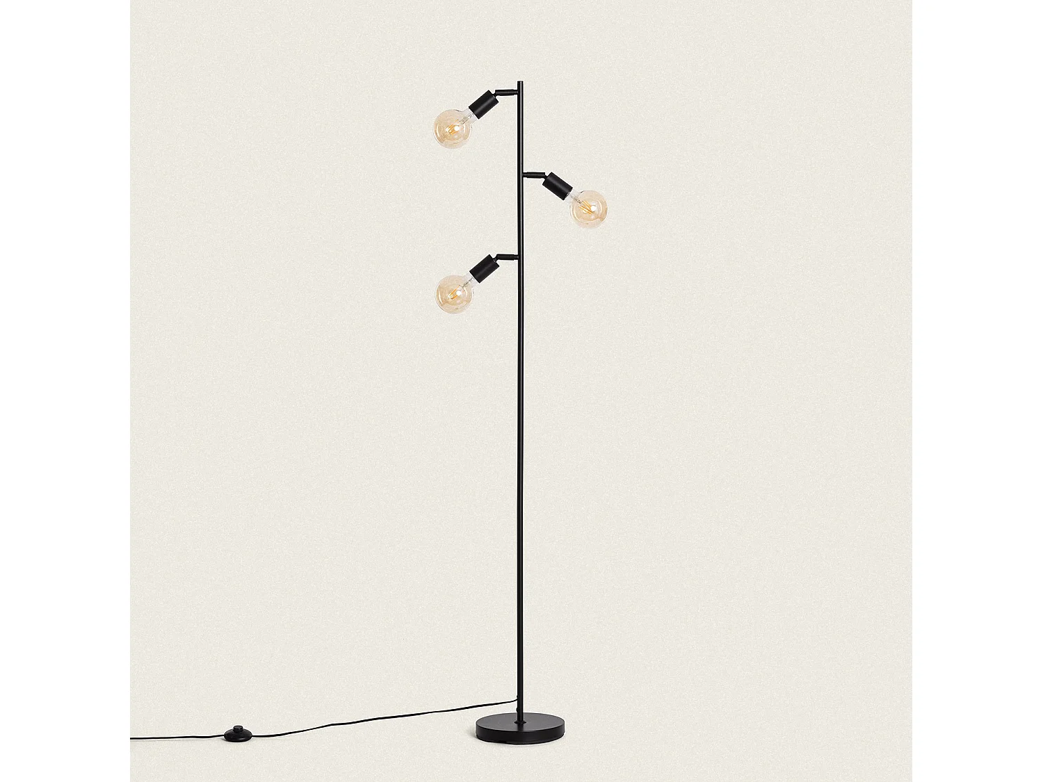 Lampadaire Métal Aratz 3 Spots