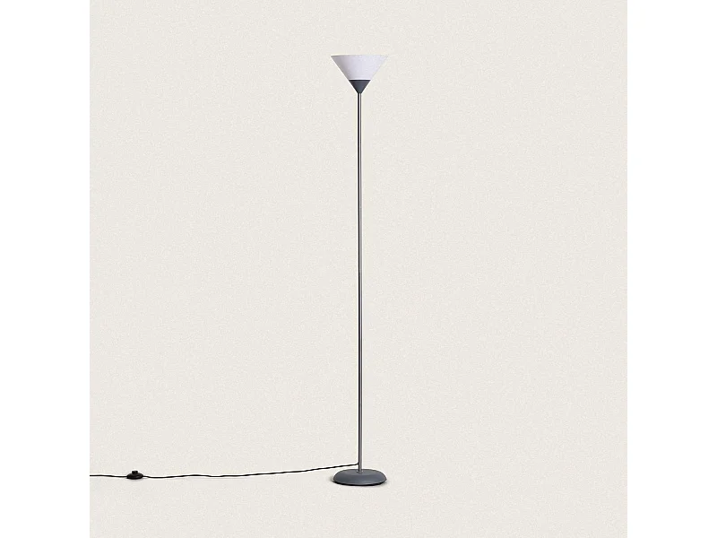 Lampada da Terra Metallo Ander Grigio