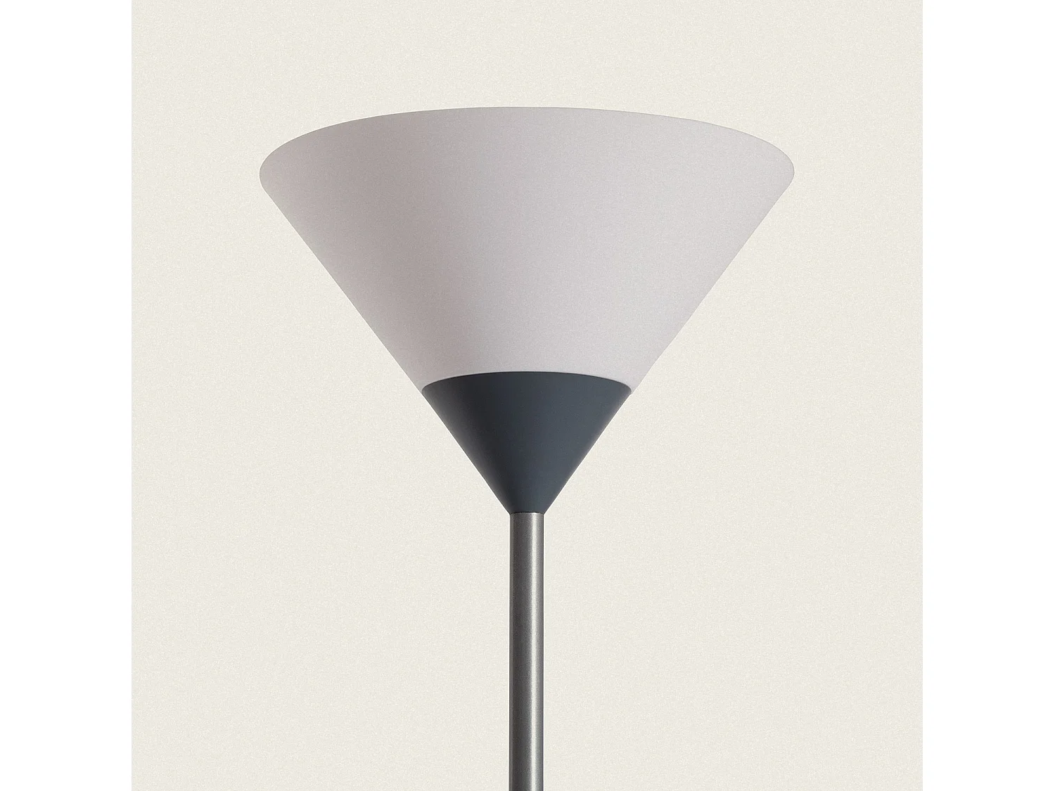 Lampada da Terra Metallo Ander Grigio