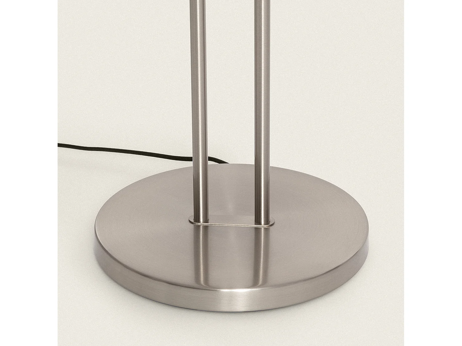 Lampadaire avec LED de Lecture Métal Ethan Argenté