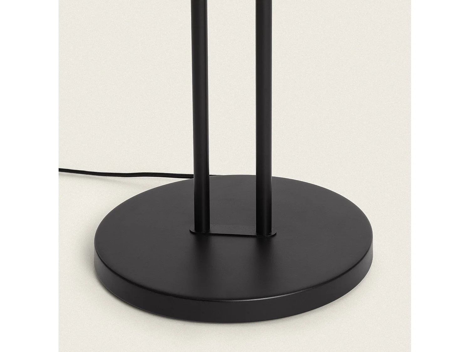 Lampadaire avec LED de Lecture Métal Ethan Noir