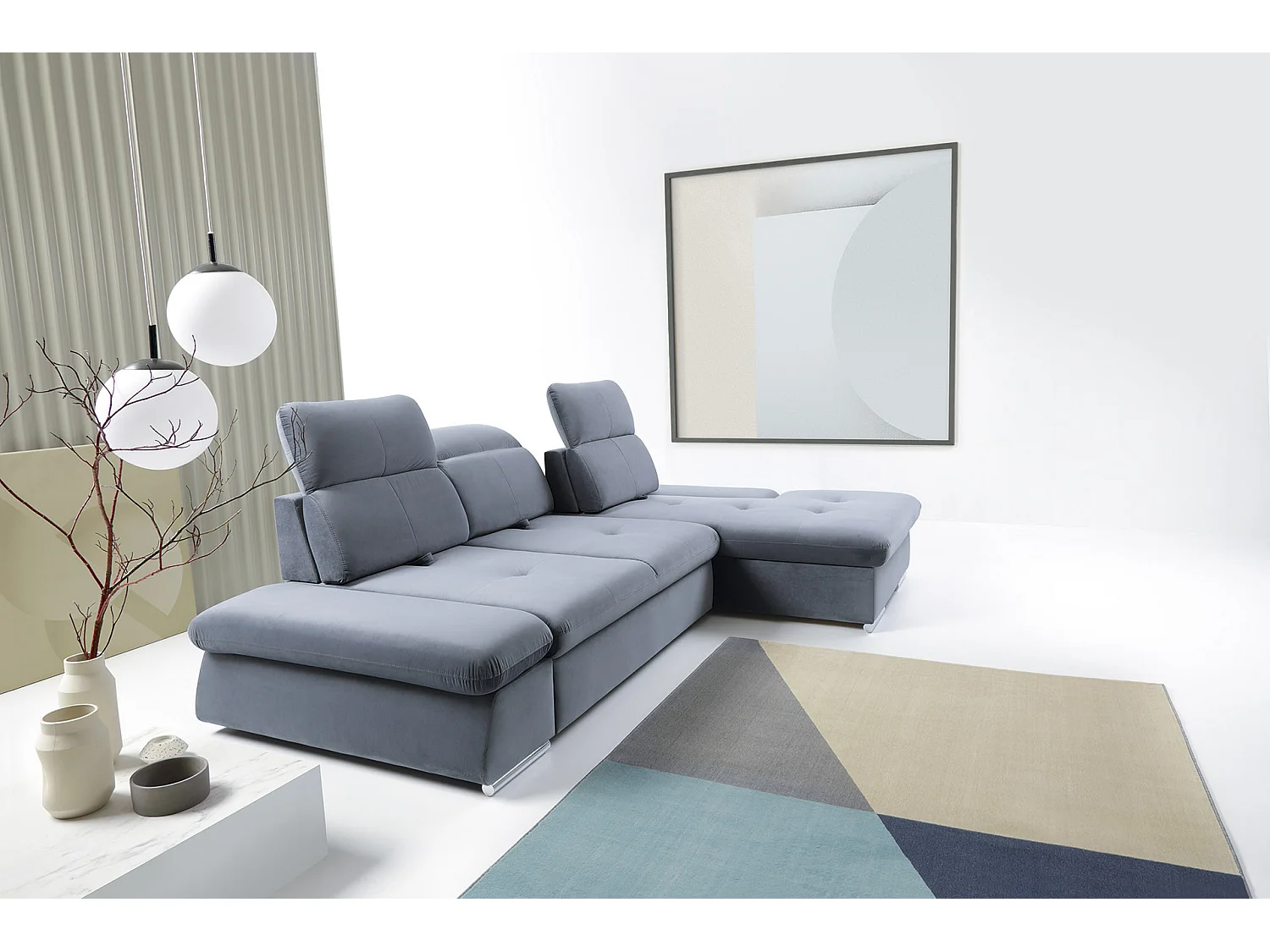 Canapé d'angle convertible FOCUS 288 x 207 cm
