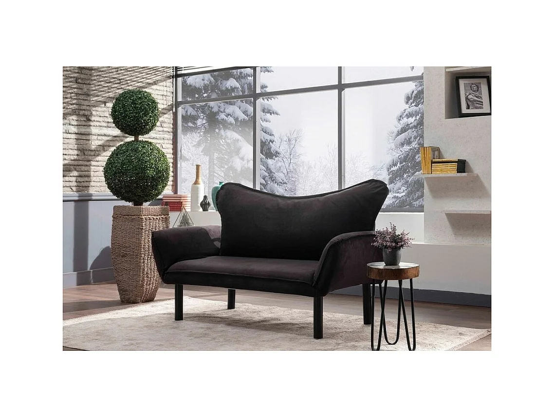 Canapé double convertible CHATTO en plusieurs couleurs - Couleur: Crème