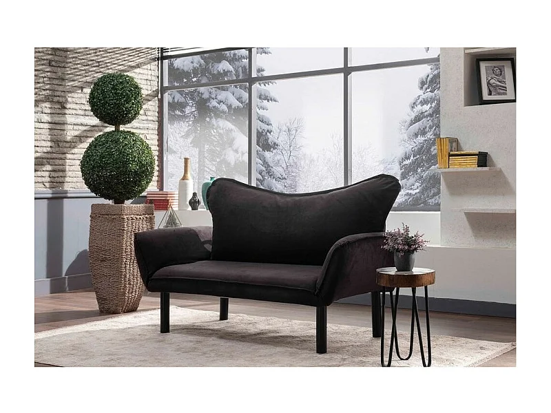 Canapé double convertible CHATTO en plusieurs couleurs - Couleur: Crème