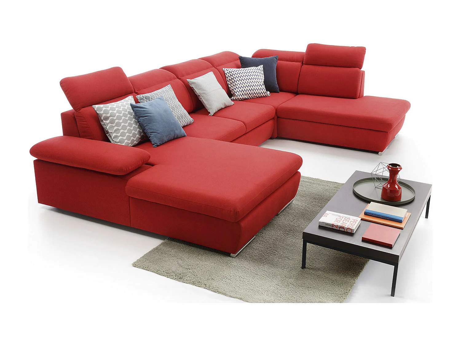 Canapé d'angle convertible ORLANDO II 194 x 356 x 230 cm