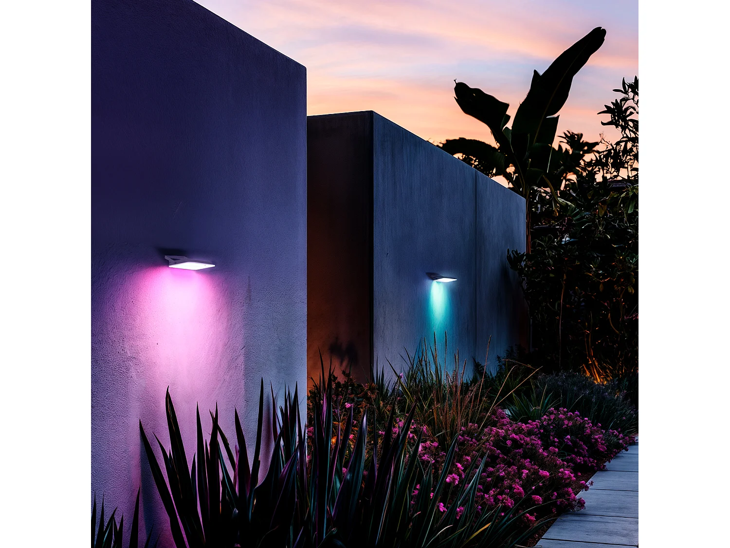 Projecteur LED 50W IP65 RGBW avec Télécommande IR RGB