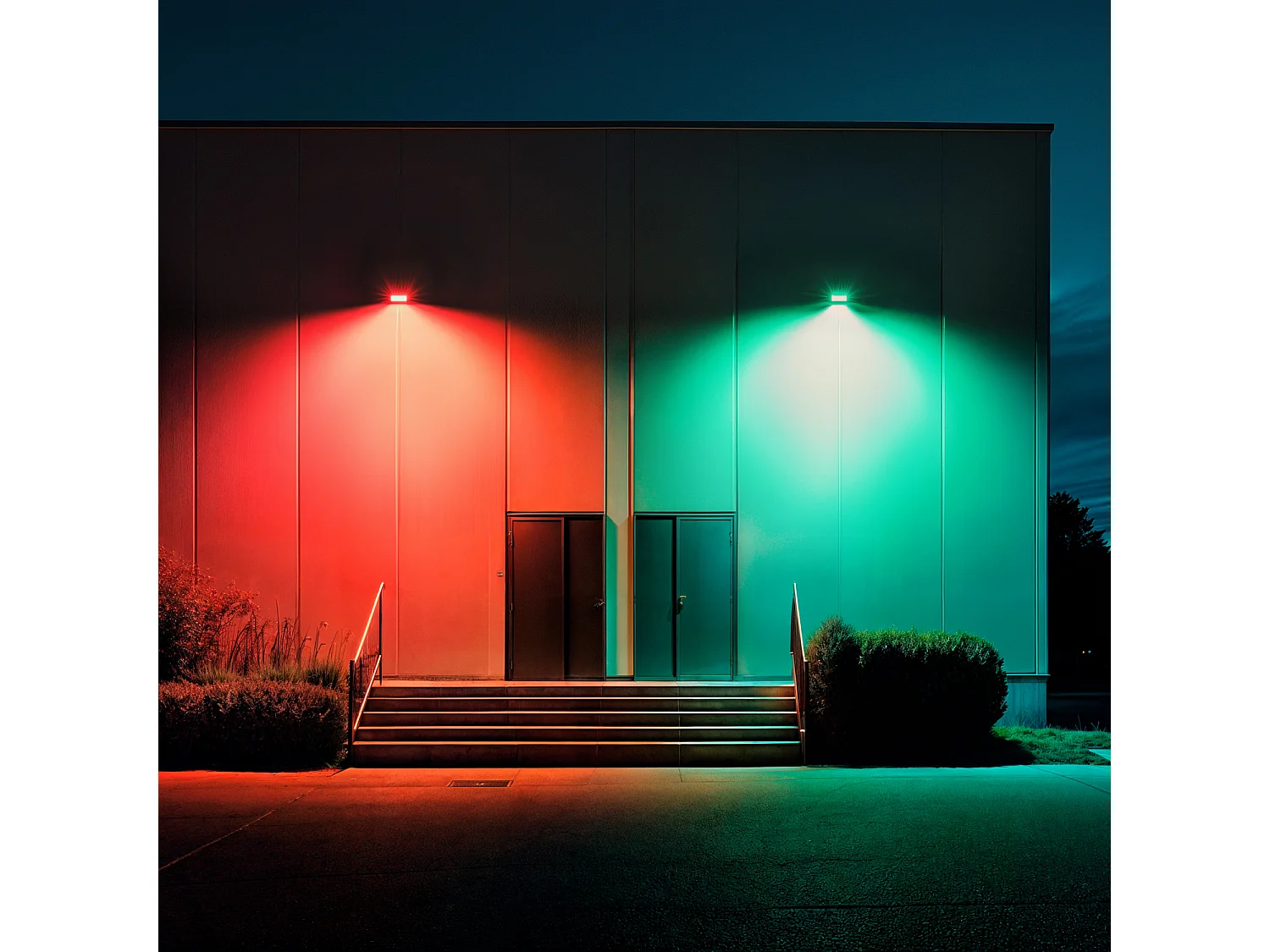 Projecteur LED 50W IP65 RGBW avec Télécommande IR RGB