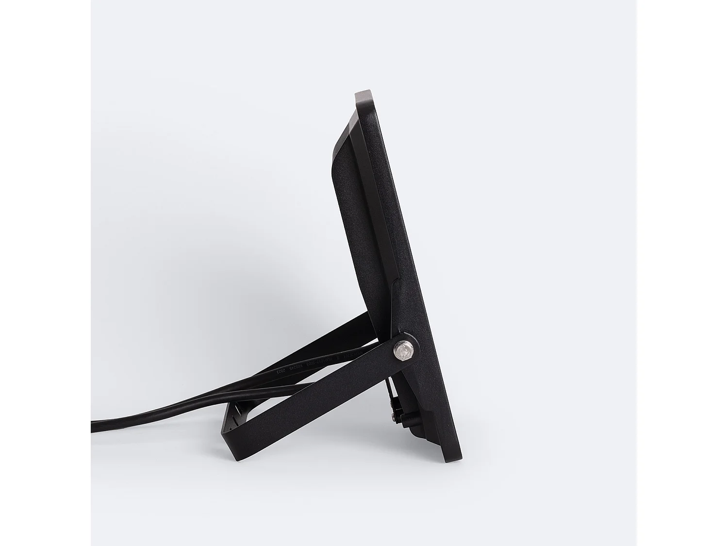 Proiettore LED 50W Regolabile 0-10V 170 lm/W IP65 ELEGANCE Slim PRO Nero Bianco Caldo 60º 3000K