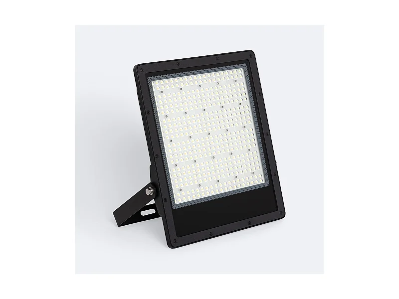 Projecteur LED 200W Dimmable TRIAC 170 lm/W IP65 ELEGANCE Slim PRO Noir 4000K Asymétrique 80ºx155º Blanc neutre