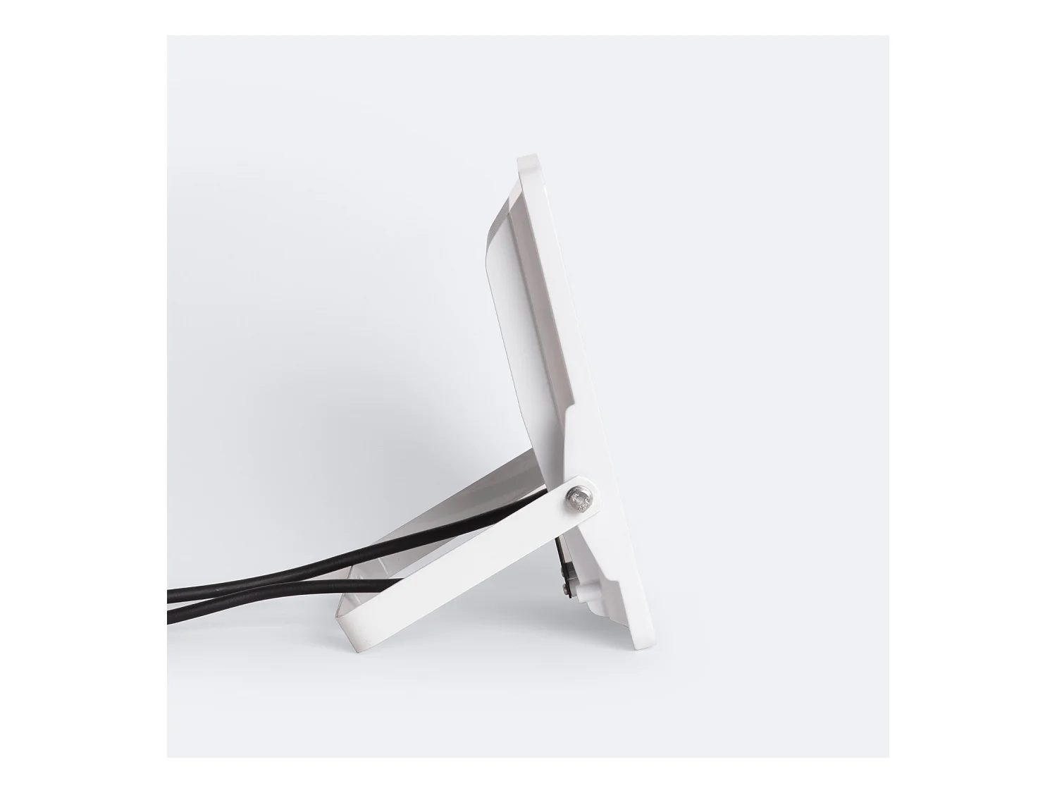 Projecteur LED 150W Dimmable TRIAC 170 lm/W IP65 ELEGANCE Slim PRO Blanc 3000K Asymétrique 80ºx155º Blanc chaud