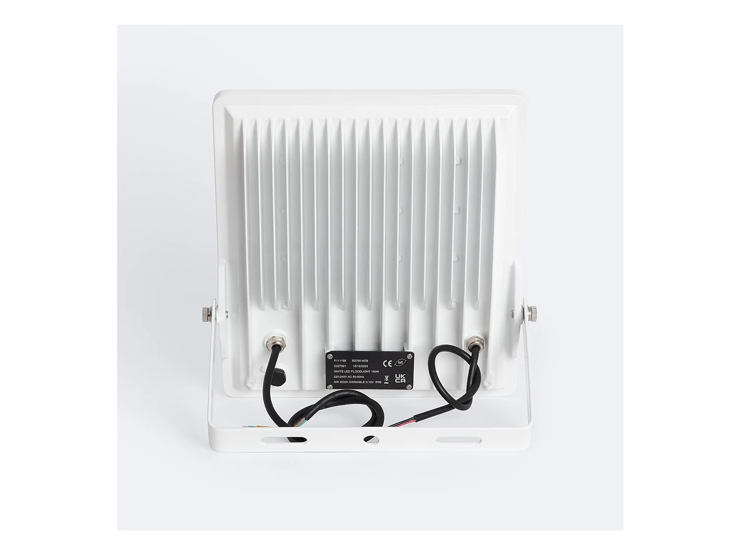 Projecteur LED 150W Dimmable TRIAC 170 lm/W IP65 ELEGANCE Slim PRO Blanc 3000K Asymétrique 80ºx155º Blanc chaud