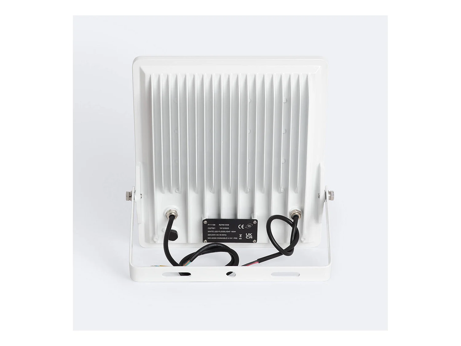 Projecteur LED 150W Dimmable TRIAC 170 lm/W IP65 ELEGANCE Slim PRO Blanc 3000K Asymétrique 80ºx155º Blanc chaud