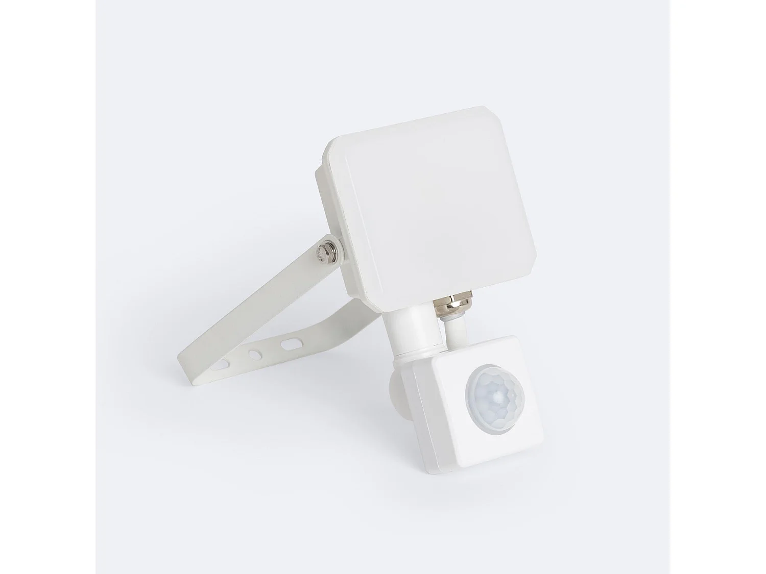 Foco Proyector LED Con Detector PIR 10W IP65 Blanco 4500K Blanco Neutro