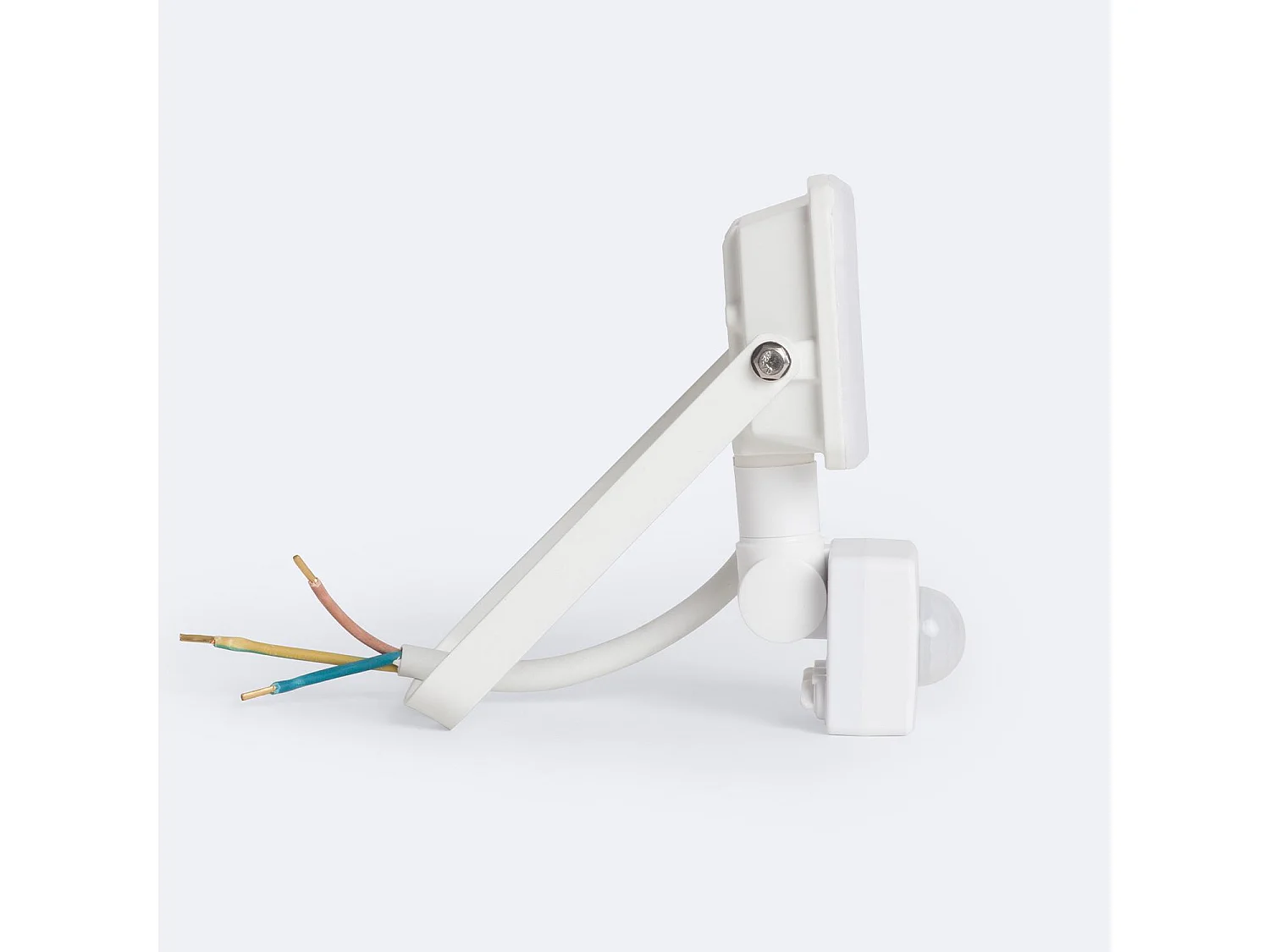 Foco Proyector LED Con Detector PIR 10W IP65 Blanco 4500K Blanco Neutro