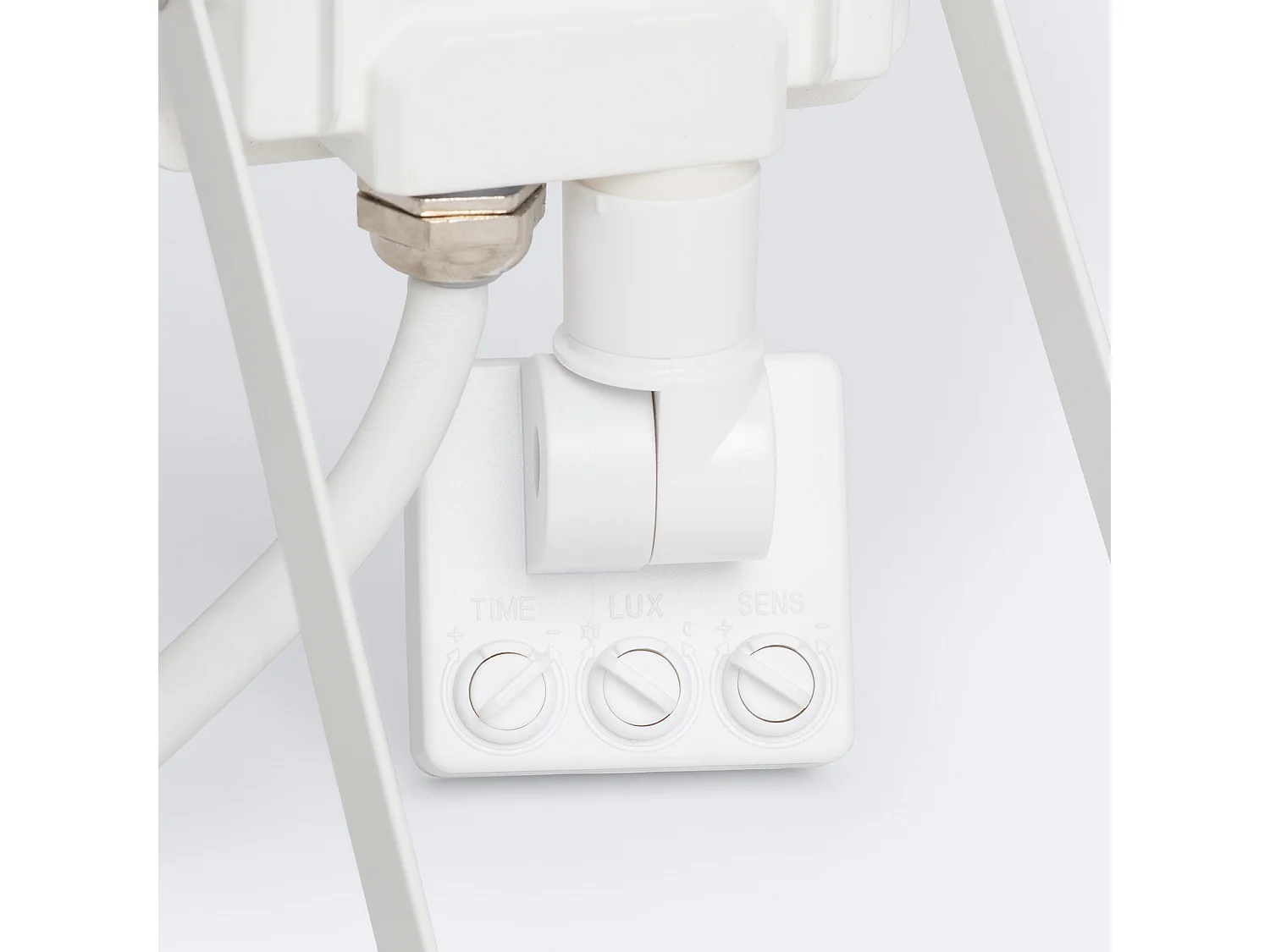 Foco Proyector LED Con Detector PIR 10W IP65 Blanco 4500K Blanco Neutro