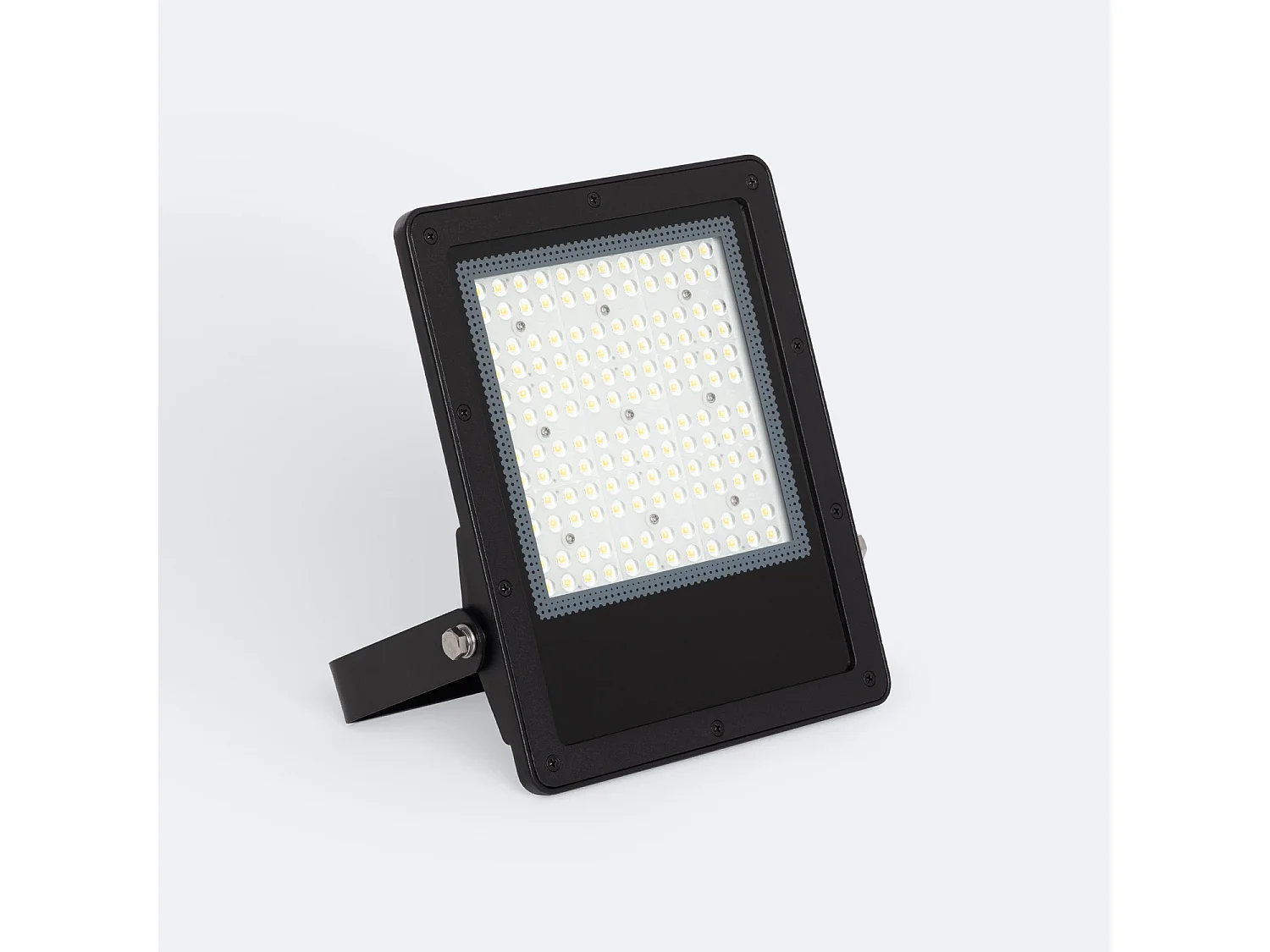 Projecteur LED 100W Dimmable 0-10V 170 lm/W IP65 ELEGANCE Slim PRO Noir 3000K 30º Blanc chaud