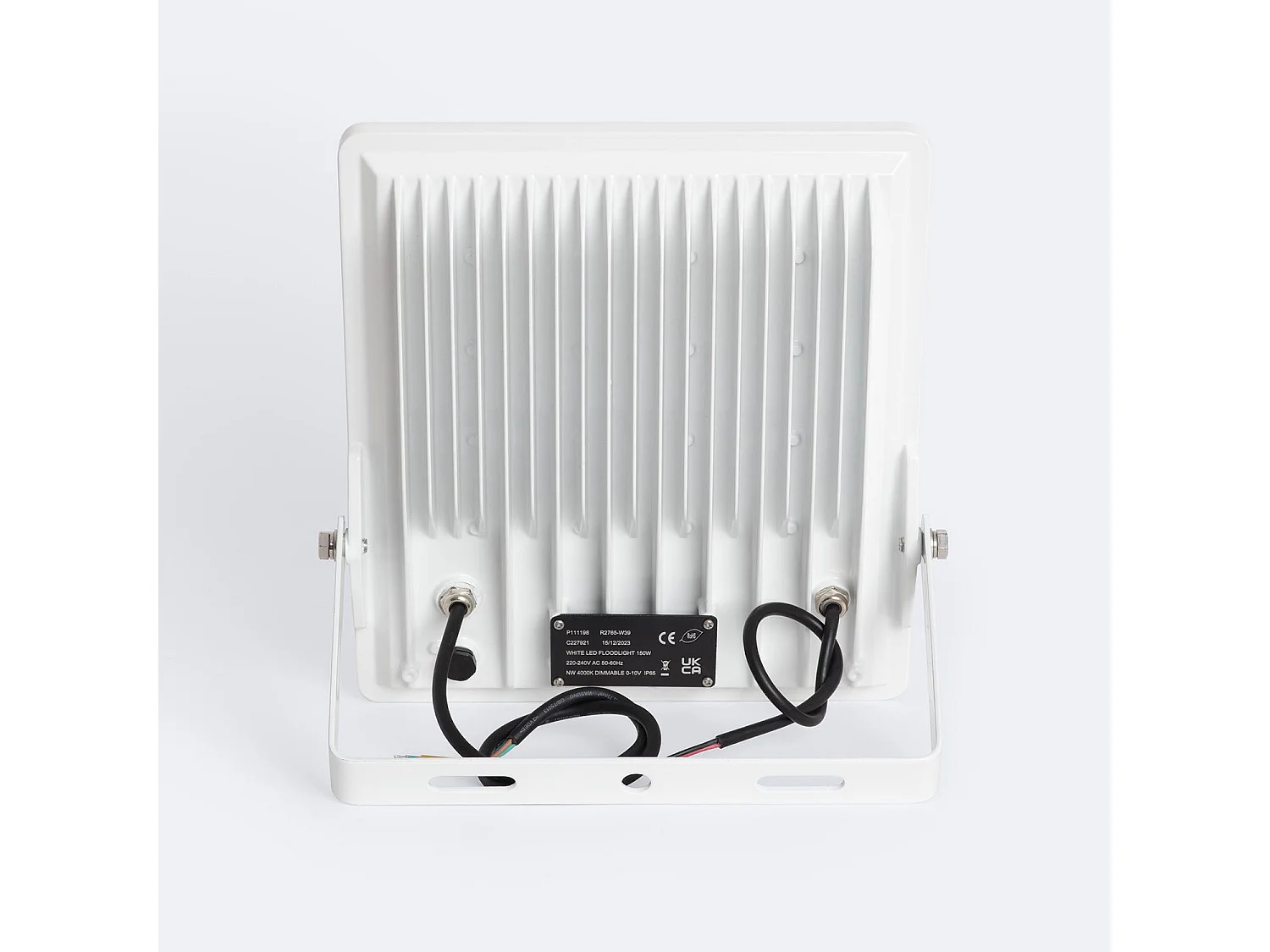 Proiettore LED 150W Regolabile 0-10V 170 lm/W IP65 ELEGANCE Slim PRO Bianco Bianco Caldo Asimmetrica 120ºx50º 3000K