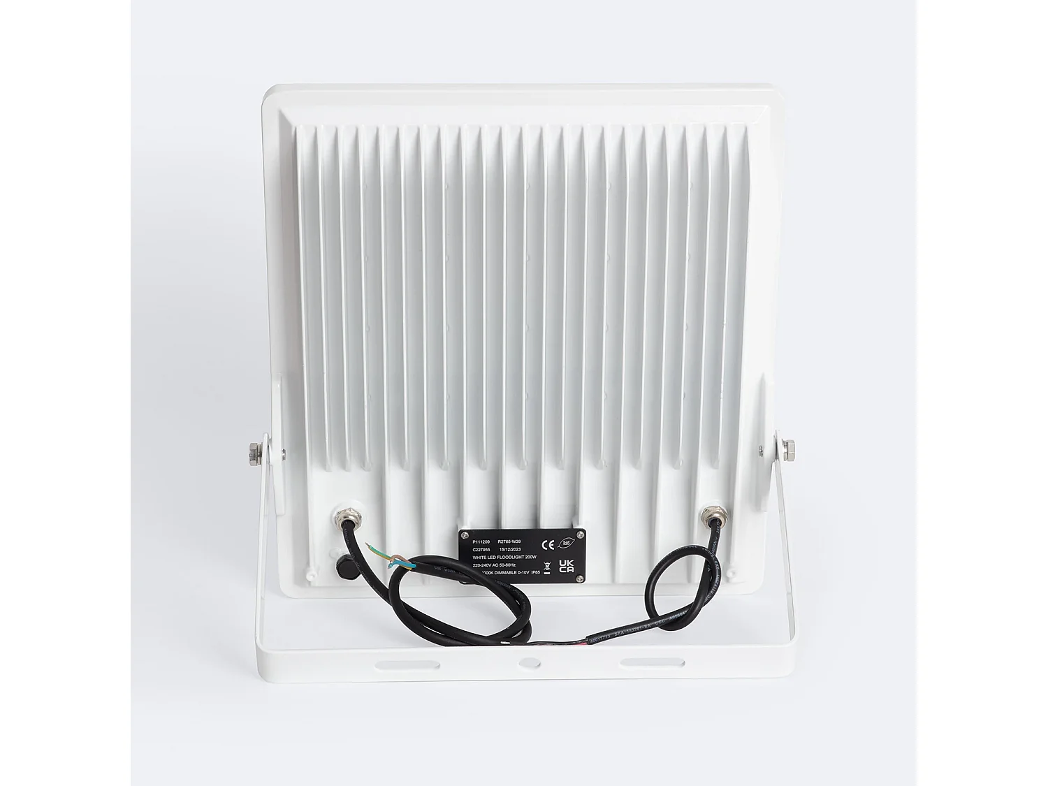 Proiettore LED 200W Regolabile 0-10V 170 lm/W IP65 ELEGANCE Slim PRO Bianco 5000K 90º Bianco Freddo