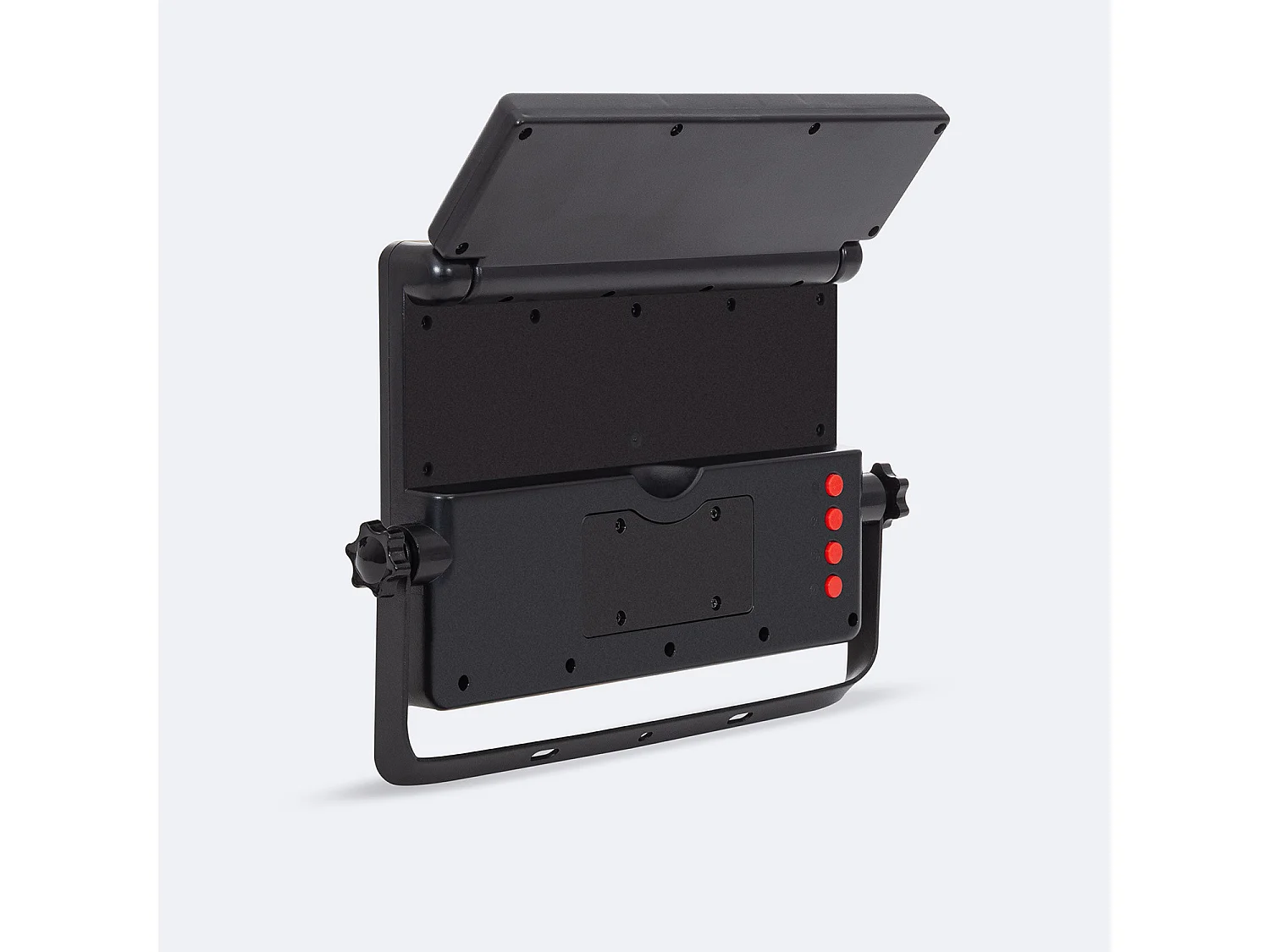 Projecteur LED Solaire 6W IP54 avec Détecteur de Mouvement PIR et Crépusculaire 4000K Blanc neutre