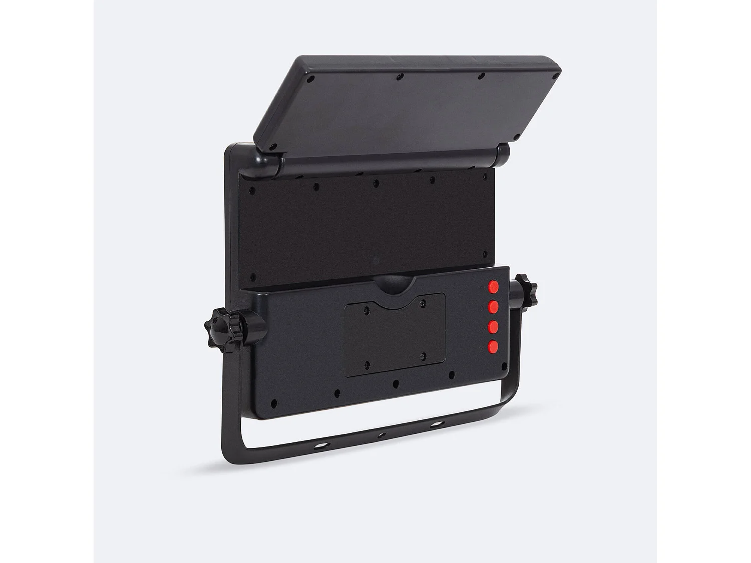 Projecteur LED Solaire 6W IP54 avec Détecteur de Mouvement PIR et Crépusculaire 4000K Blanc neutre