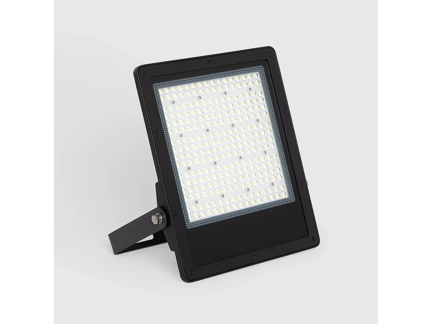 Projecteur LED 150W Dimmable TRIAC 170 lm/W IP65 ELEGANCE Slim PRO Noir 3000K 30º Blanc chaud