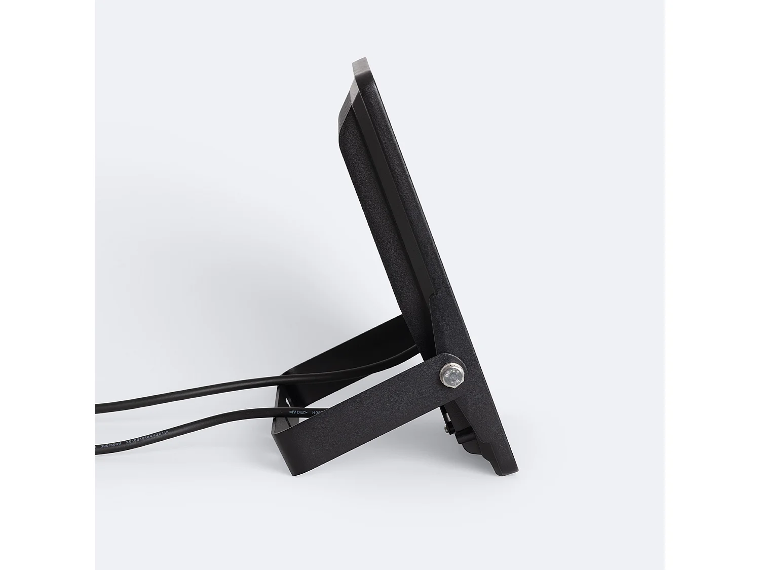 Projecteur LED 100W Dimmable TRIAC 170 lm/W IP65 ELEGANCE Slim PRO Noir 5000K 90º Blanc froid