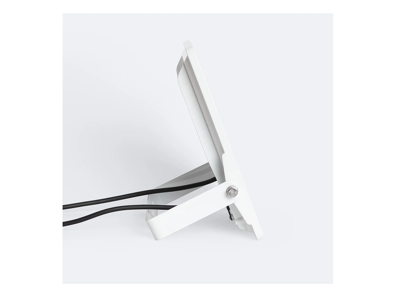 Projecteur LED 100W Dimmable 0-10V 170 lm/W IP65 ELEGANCE Slim PRO Blanc 3000K Asymétrique 80ºx155º Blanc chaud